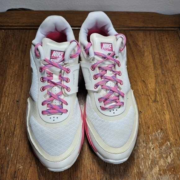 Nike Free TX Women's Running Shoes White Pink Size 6.5 - Picture 2 of 7